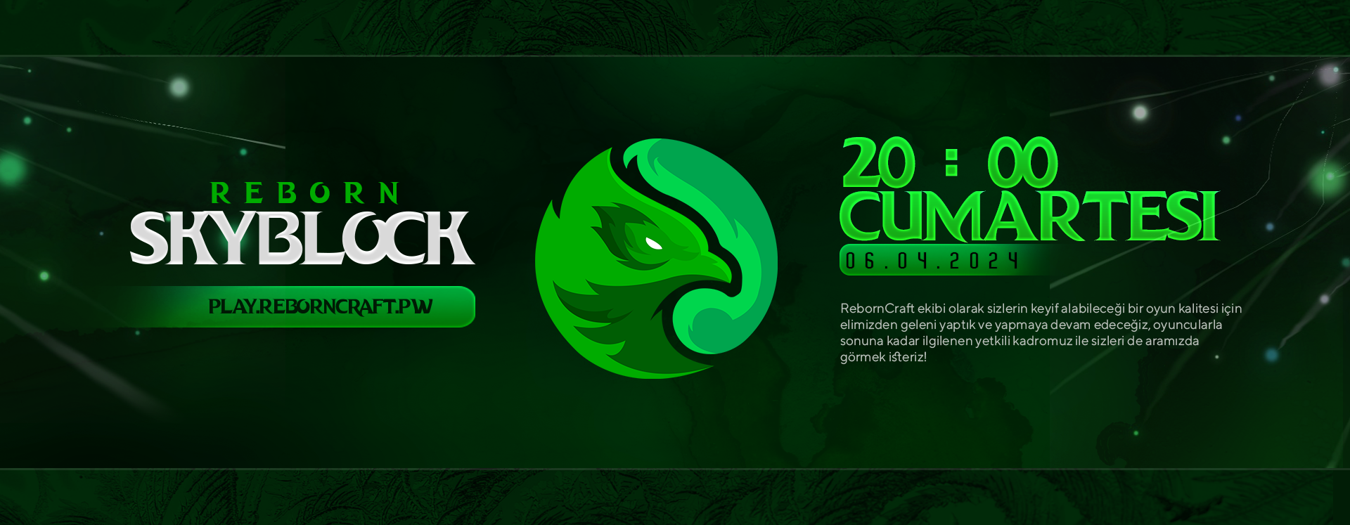RebornSkyblock Sunucumuzun Büyük Açılışı Yaklaşıyor!