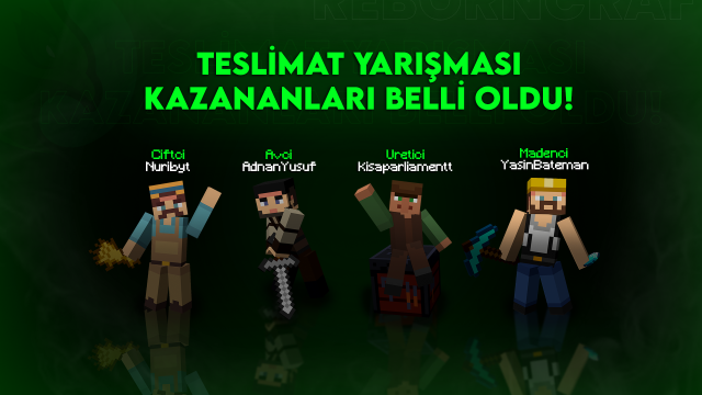 Şubat ayı teslimat yarışması sona erdi! İlk beşe giren oyunculara ödülleri teslim edildi!