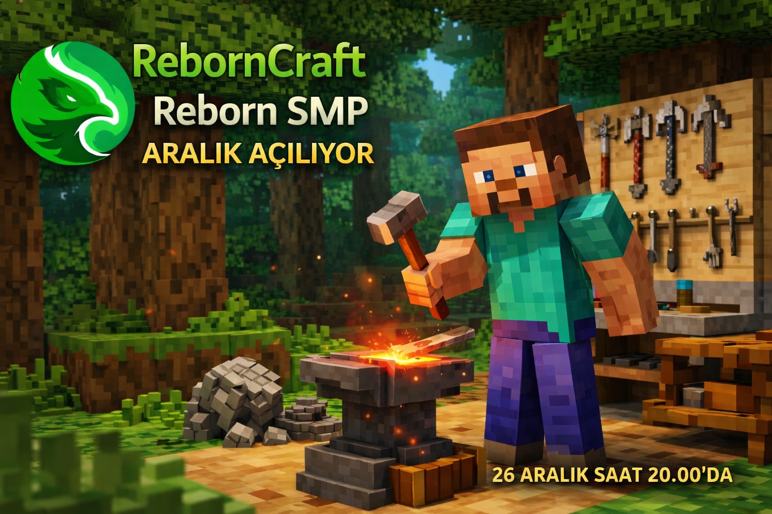 RebornSmp 26 Aralıkta! 